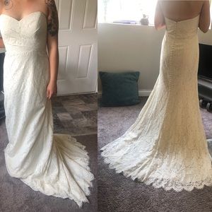 Jenny Yoo Clara Wedding Gown - size 12